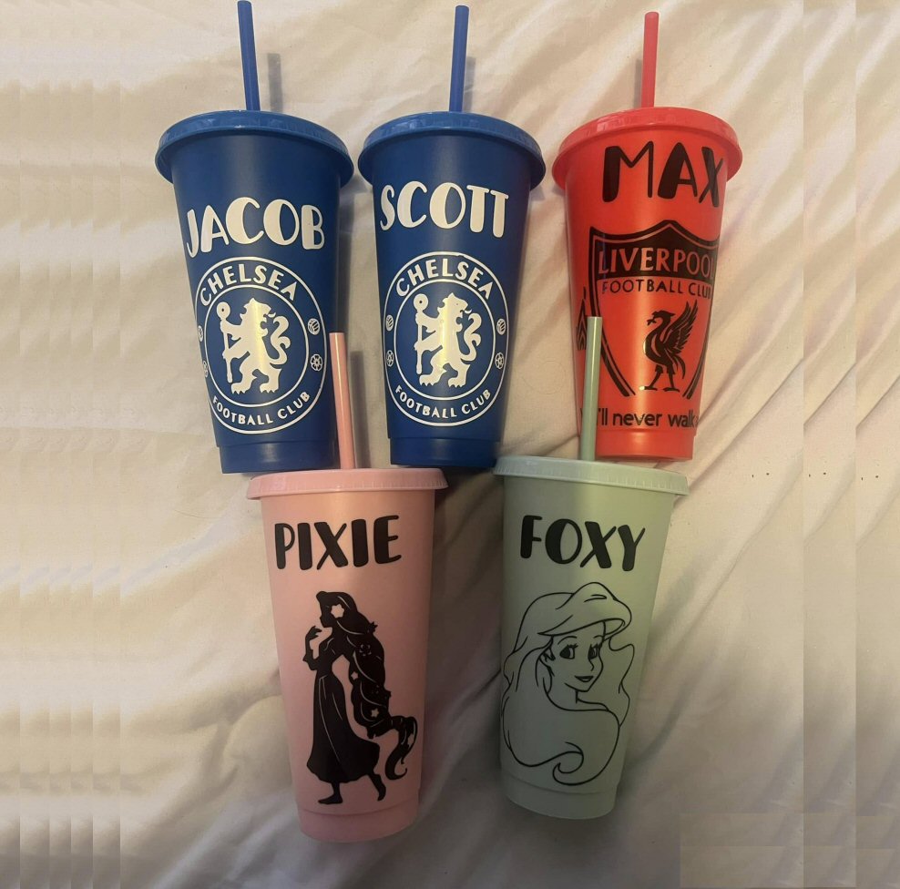 Plastic Tumbler with name